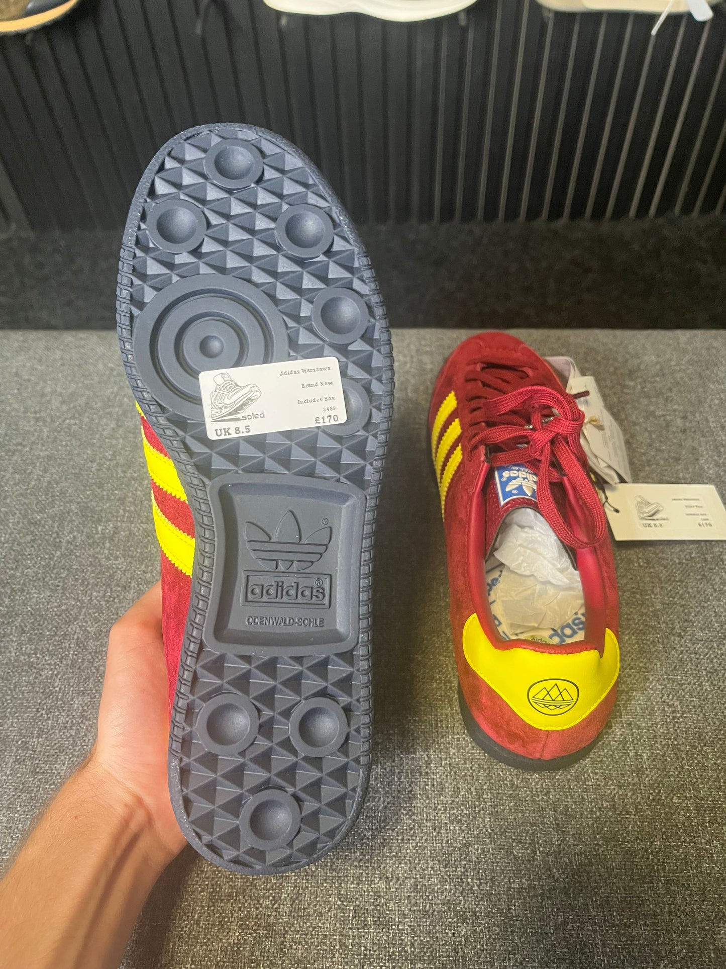 Adidas Warszawa UK 8.5 3459