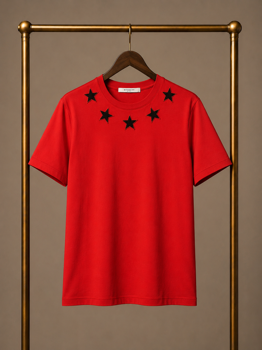Givenchy Red Stars T-Shirt XL 3574