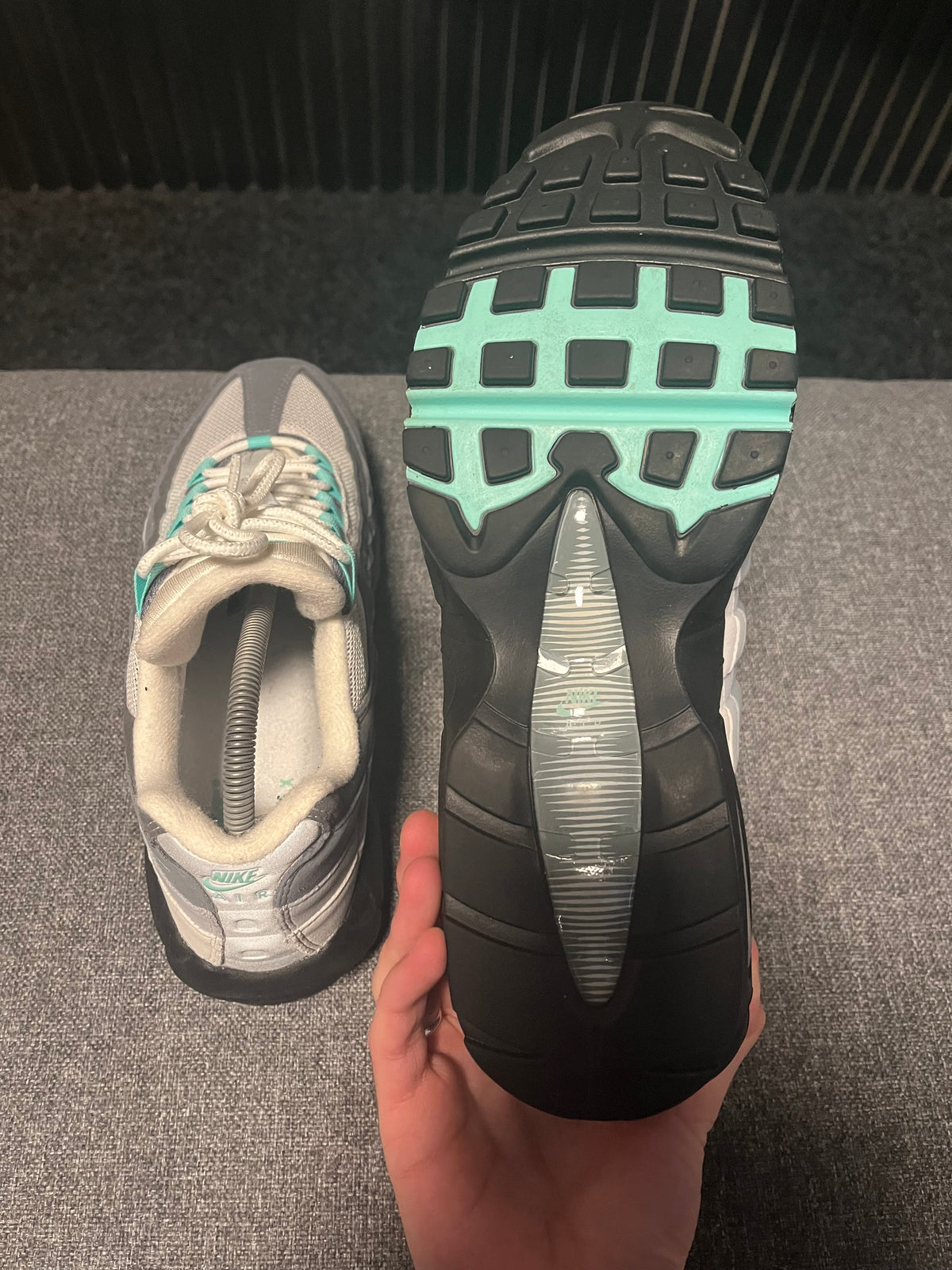Air Max 95s Hyper Turquoise UK 8 3832