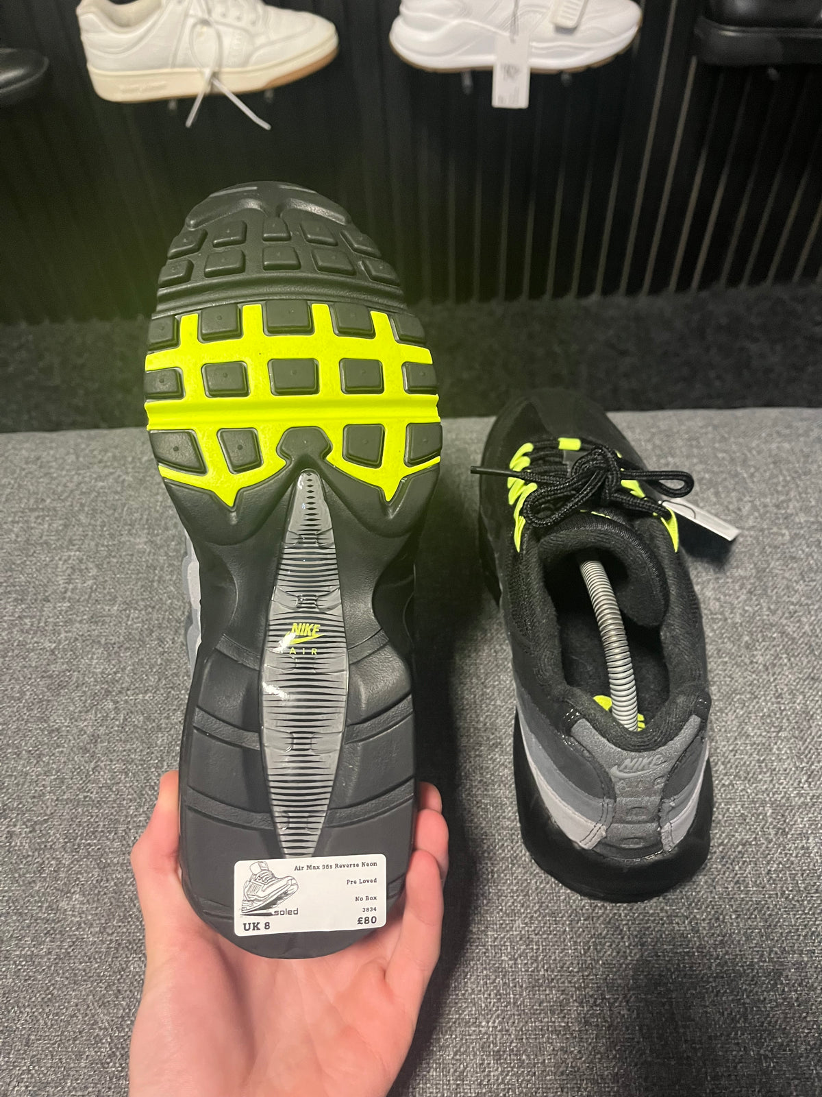 Air Max 95s Reverse Neon UK 8 3834