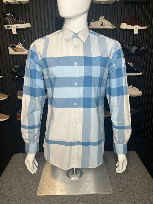 Burberry Blue Shirt Medium 3359