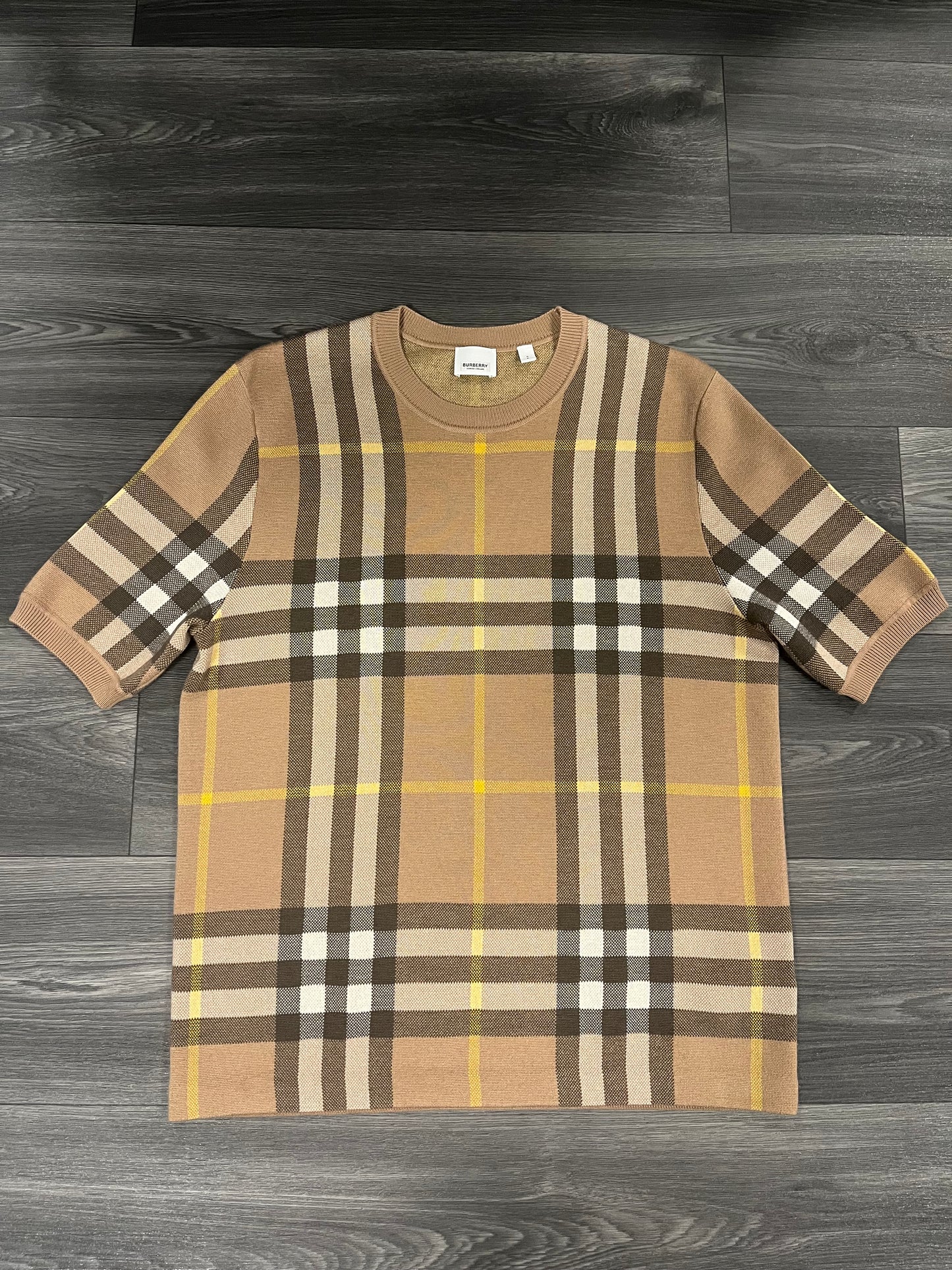 Burberry Check WellMan Tee Small 3546