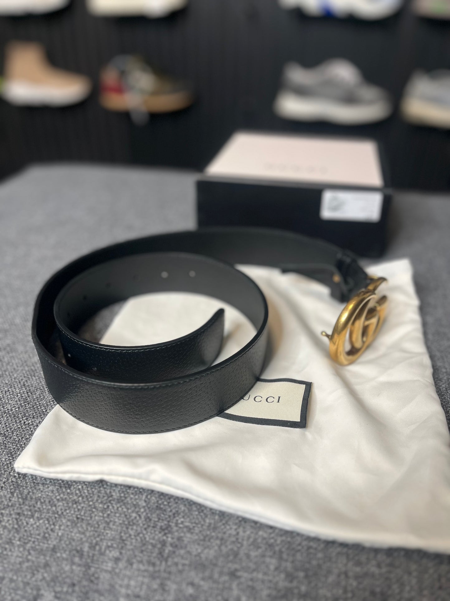 Gucci Marmont Belt 36” 3412
