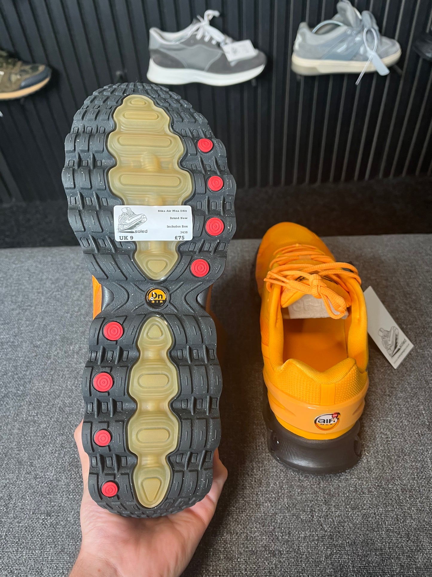 Nike Air Max DN8 Orange UK 9 3435