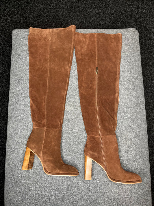 Nobody’s Child Suede Knee High Boots Size 40 3268