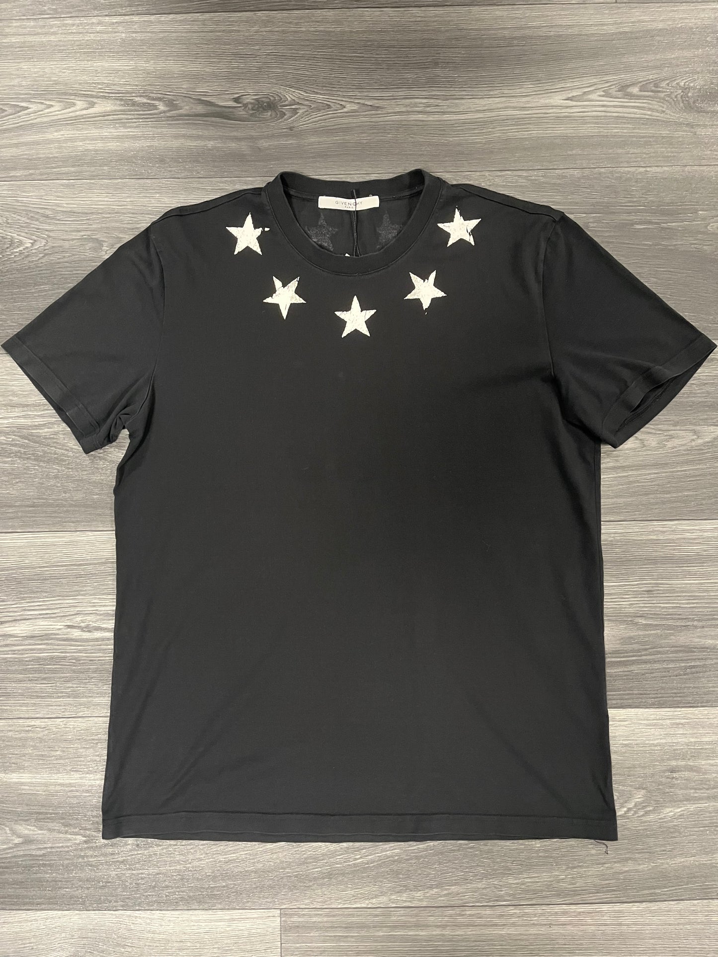 Givenchy Cracked Stars T-Shirt Black XL 3572
