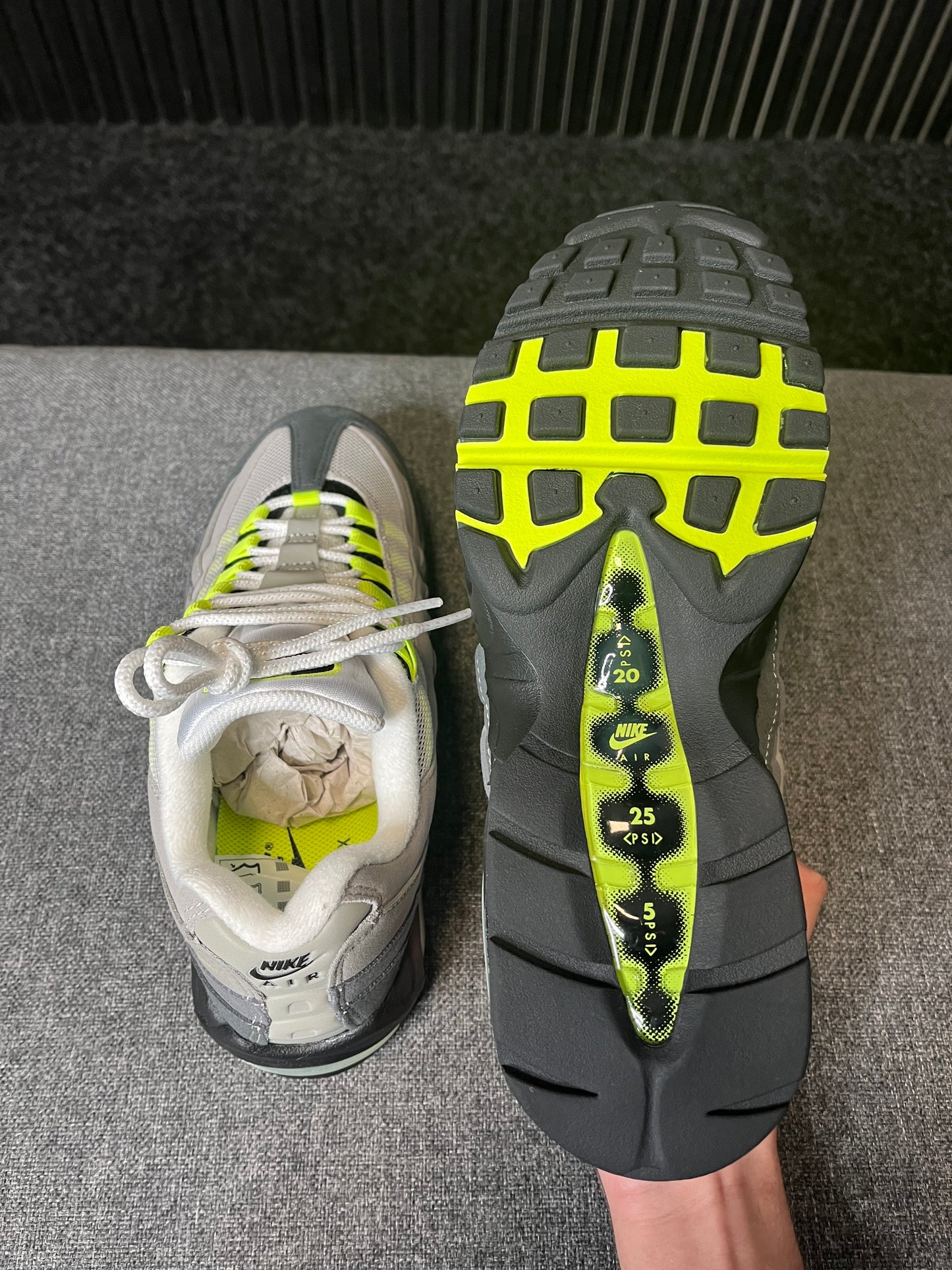 Air Max 95s Neon UK 8 3477