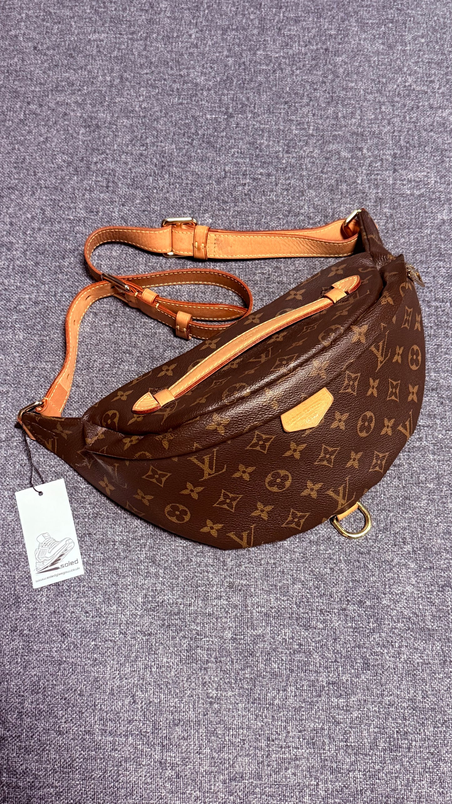 Louis Vuitton Monogram Bumbag Brown 3164