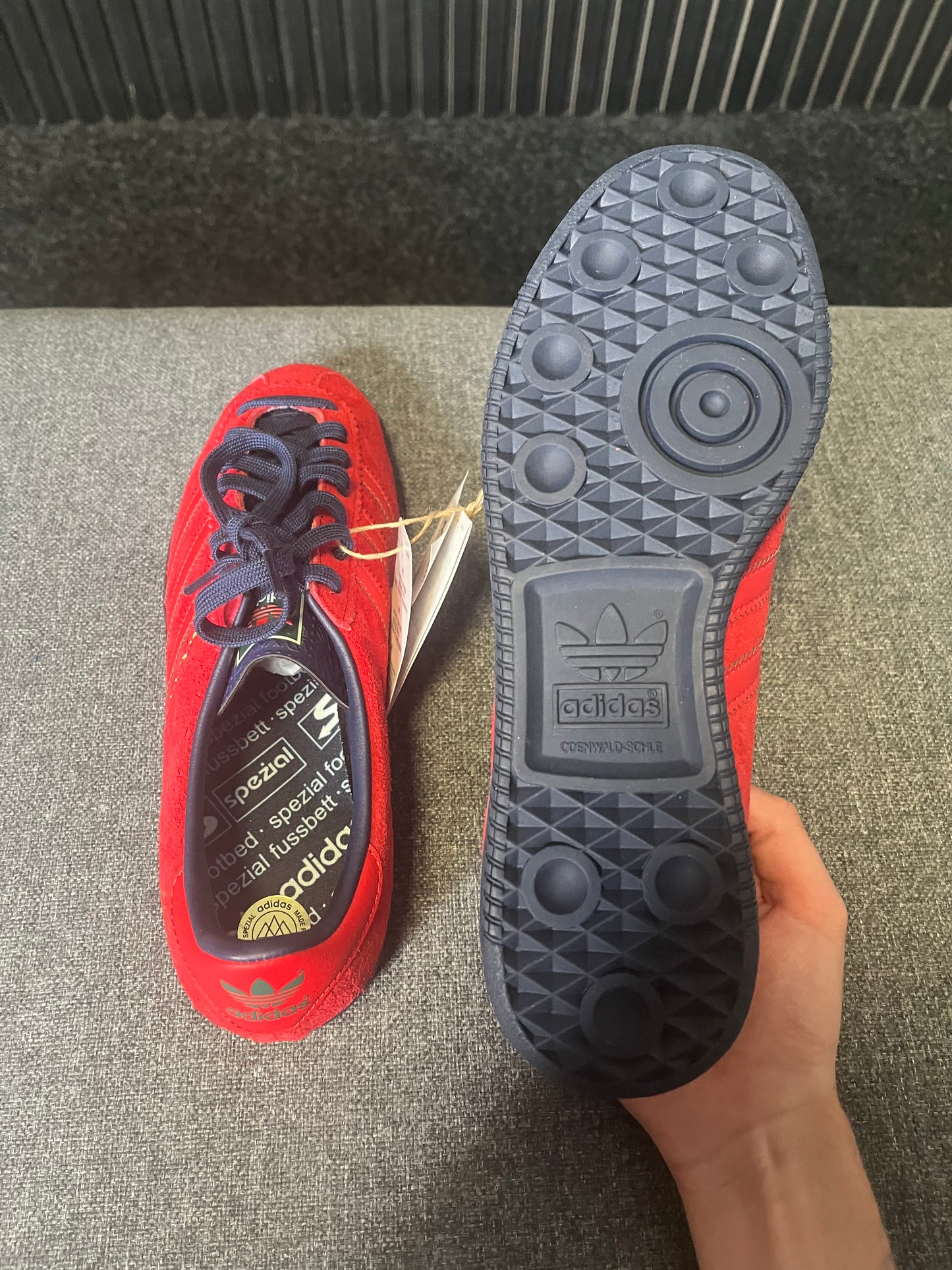Adidas Blackburn Red UK 8.5 3458