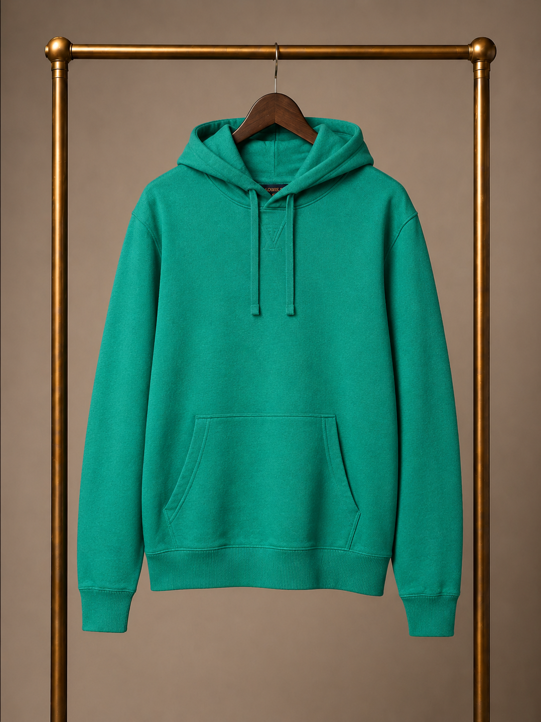 LV Cashmere Embroidery Hoodie Large 3691