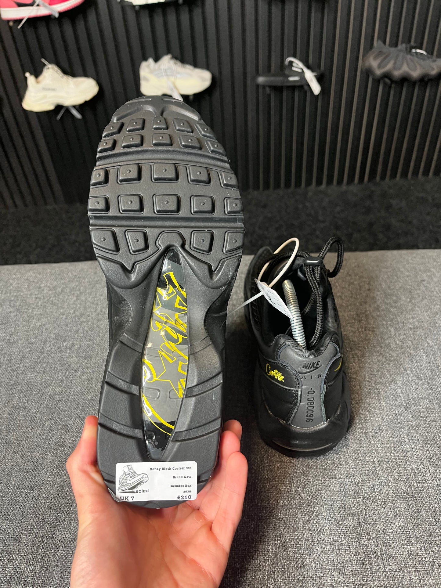 Honey Black Corteiz 95s UK 7 2538