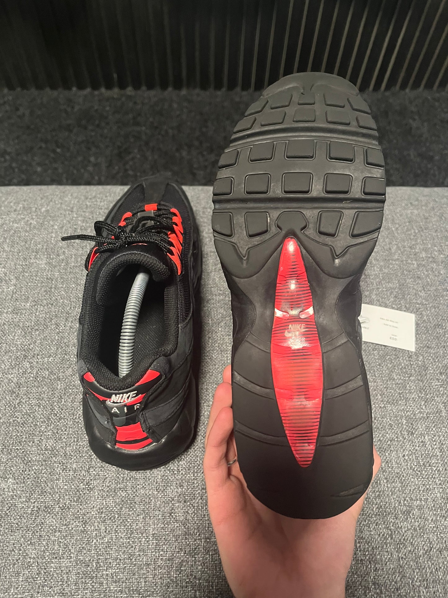 Air Max 95s Laser Crimson UK 8 3535