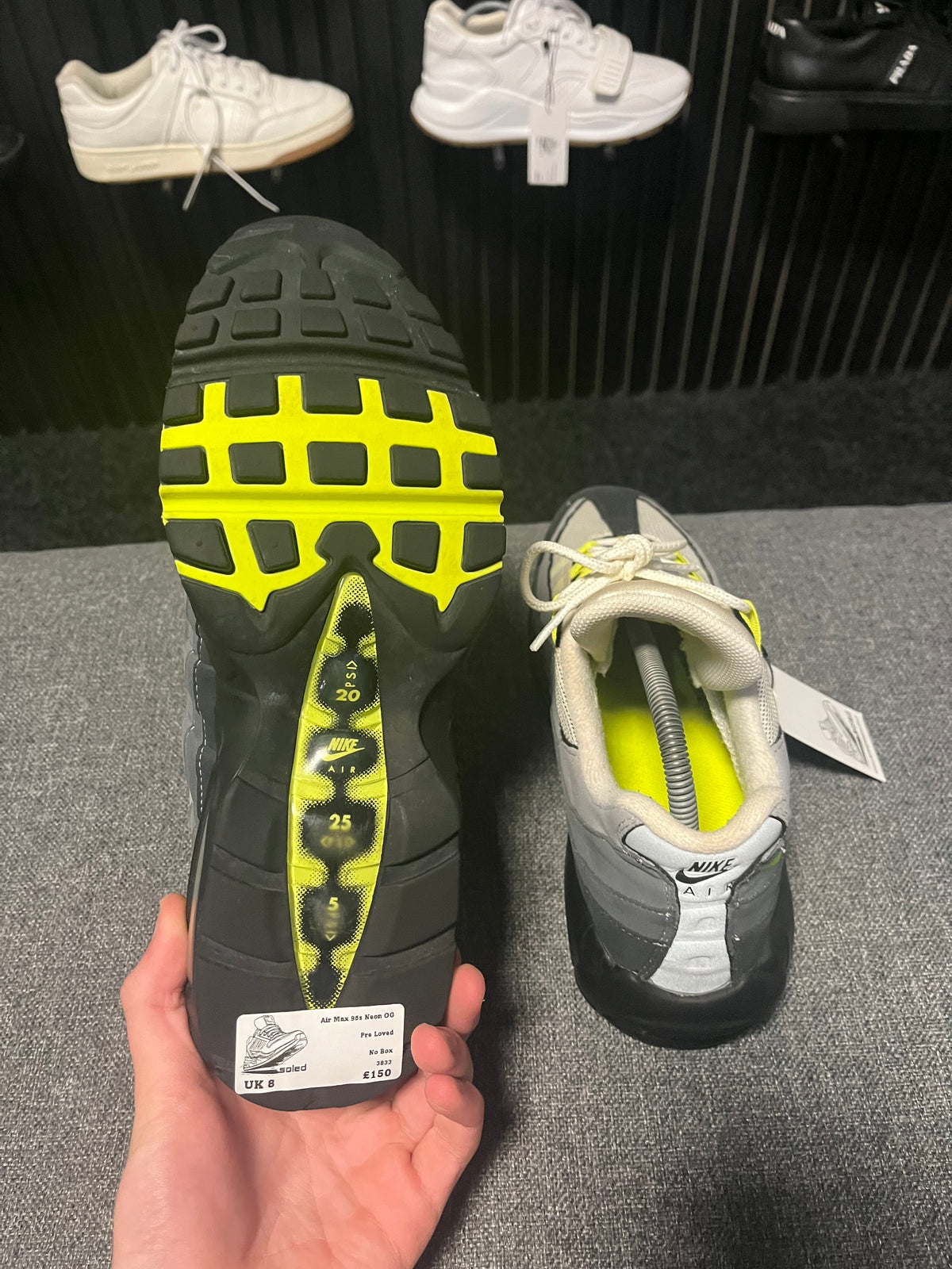 Air Max 95s Neon OG UK 8 3833