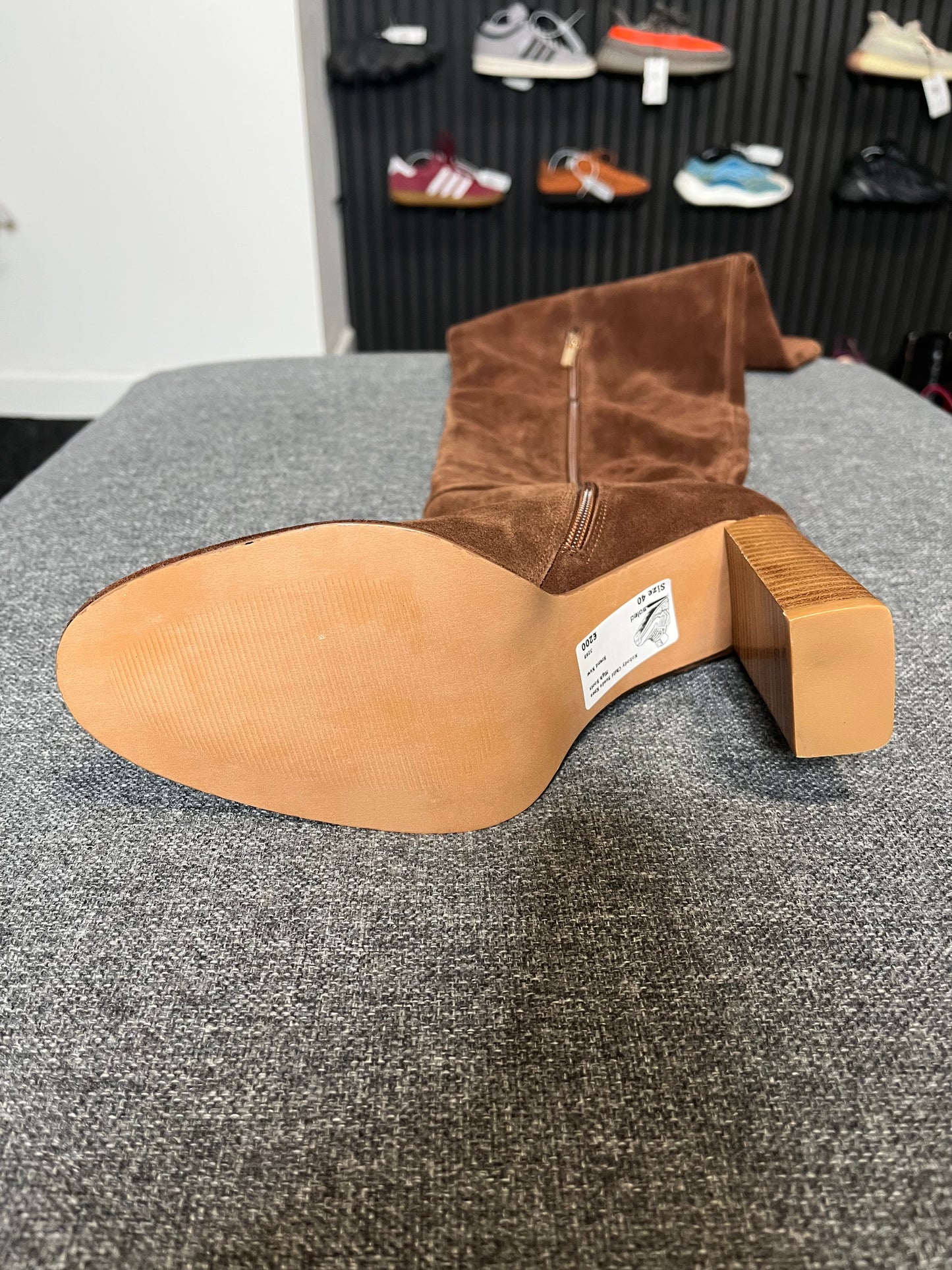 Nobody’s Child Suede Knee High Boots Size 40 3268