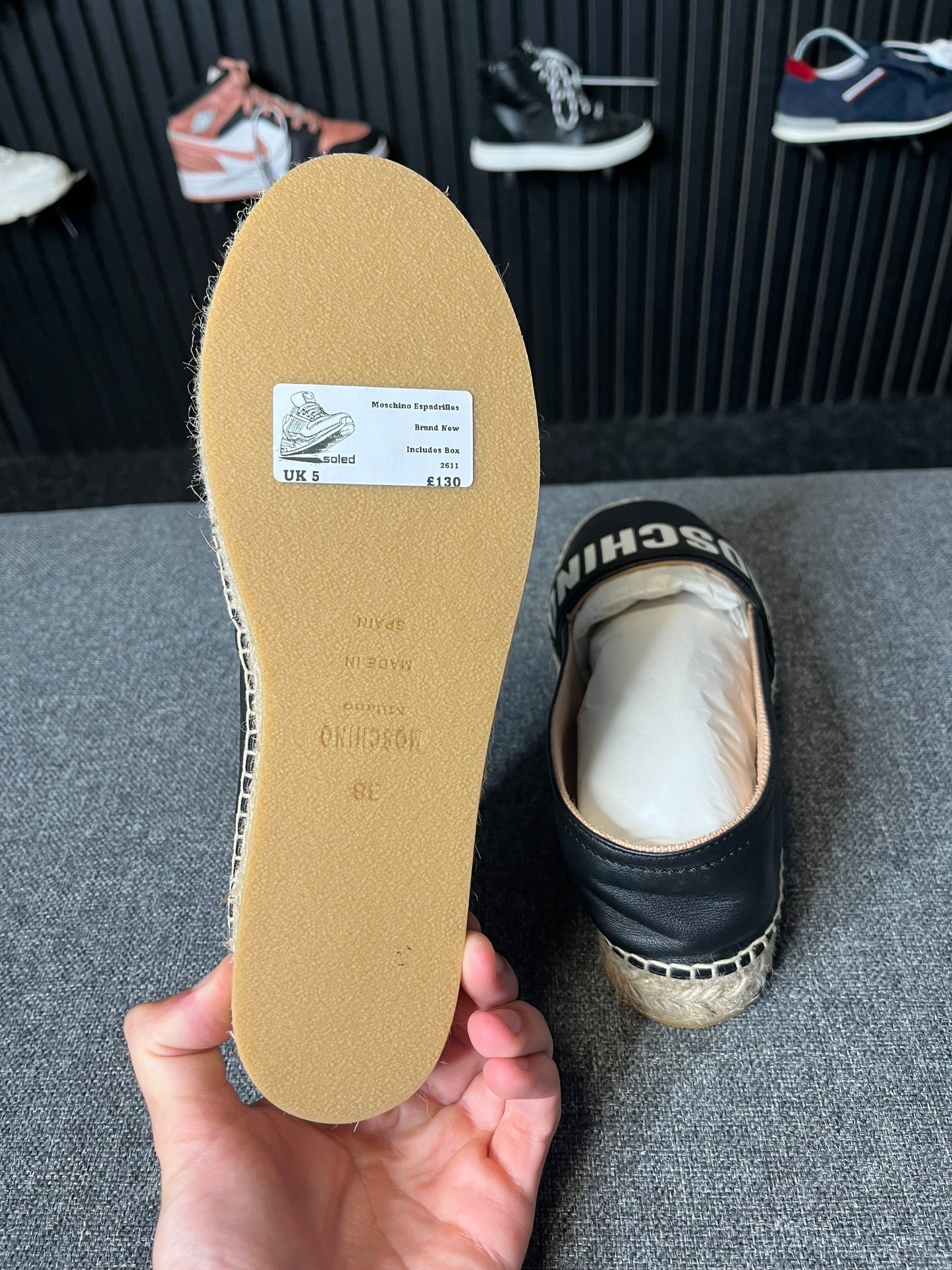 Moschino Espadrilles UK 5 2611