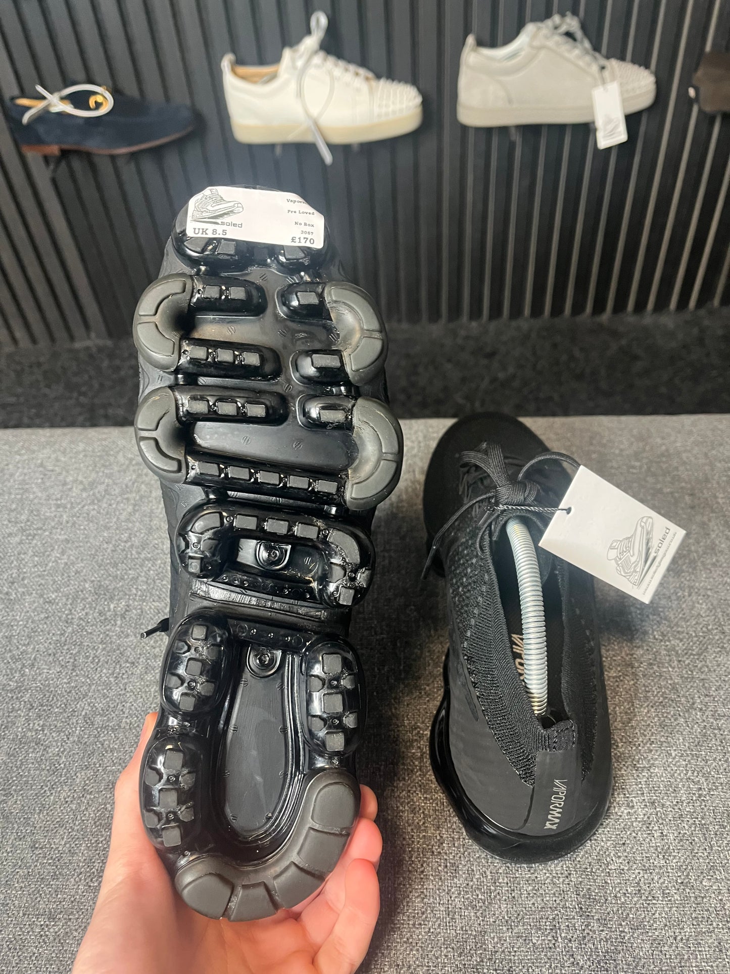 Vapormax Triple Black UK 8.5 3067