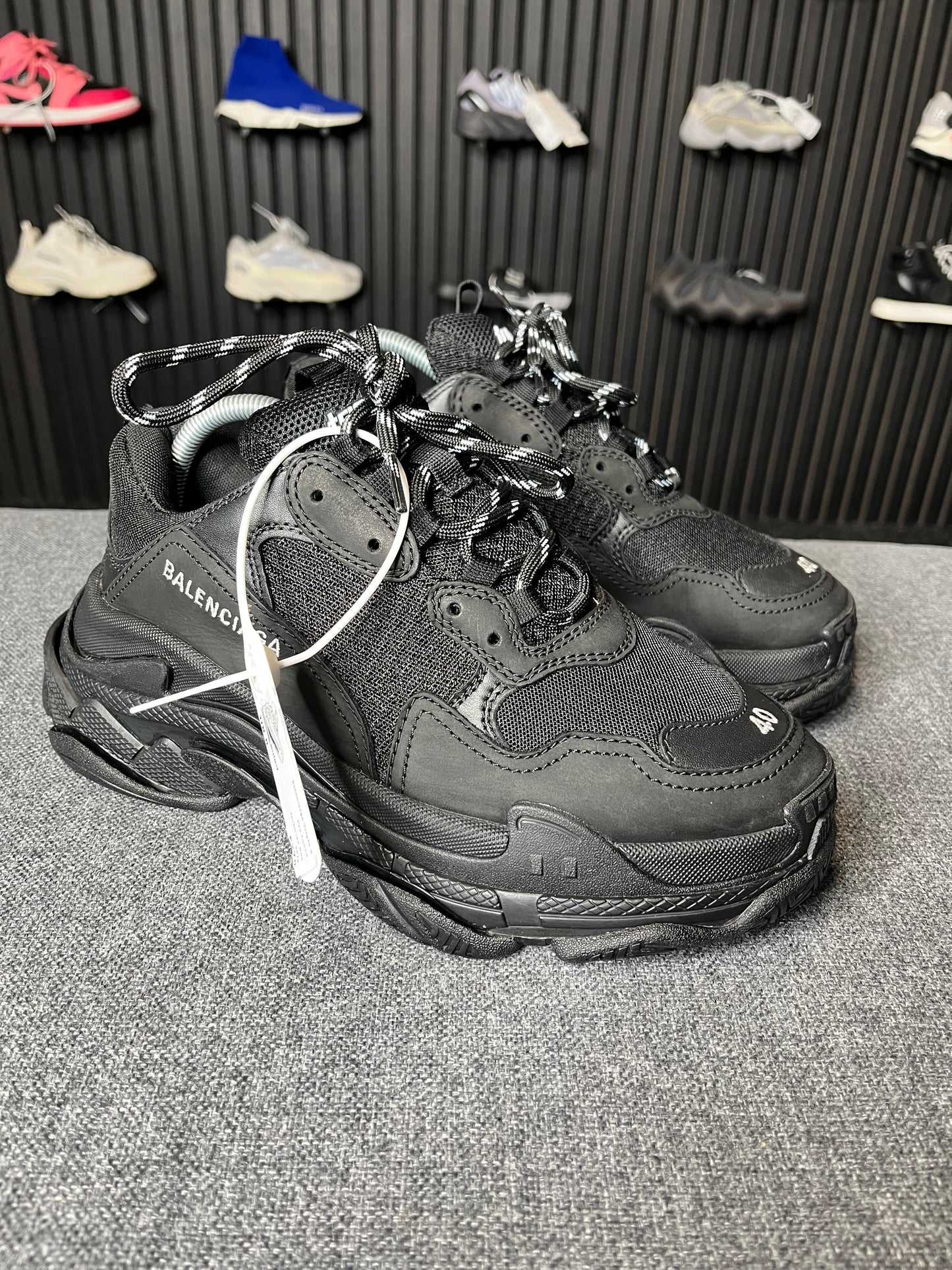 Balenciaga Triple S Black UK 6 2516