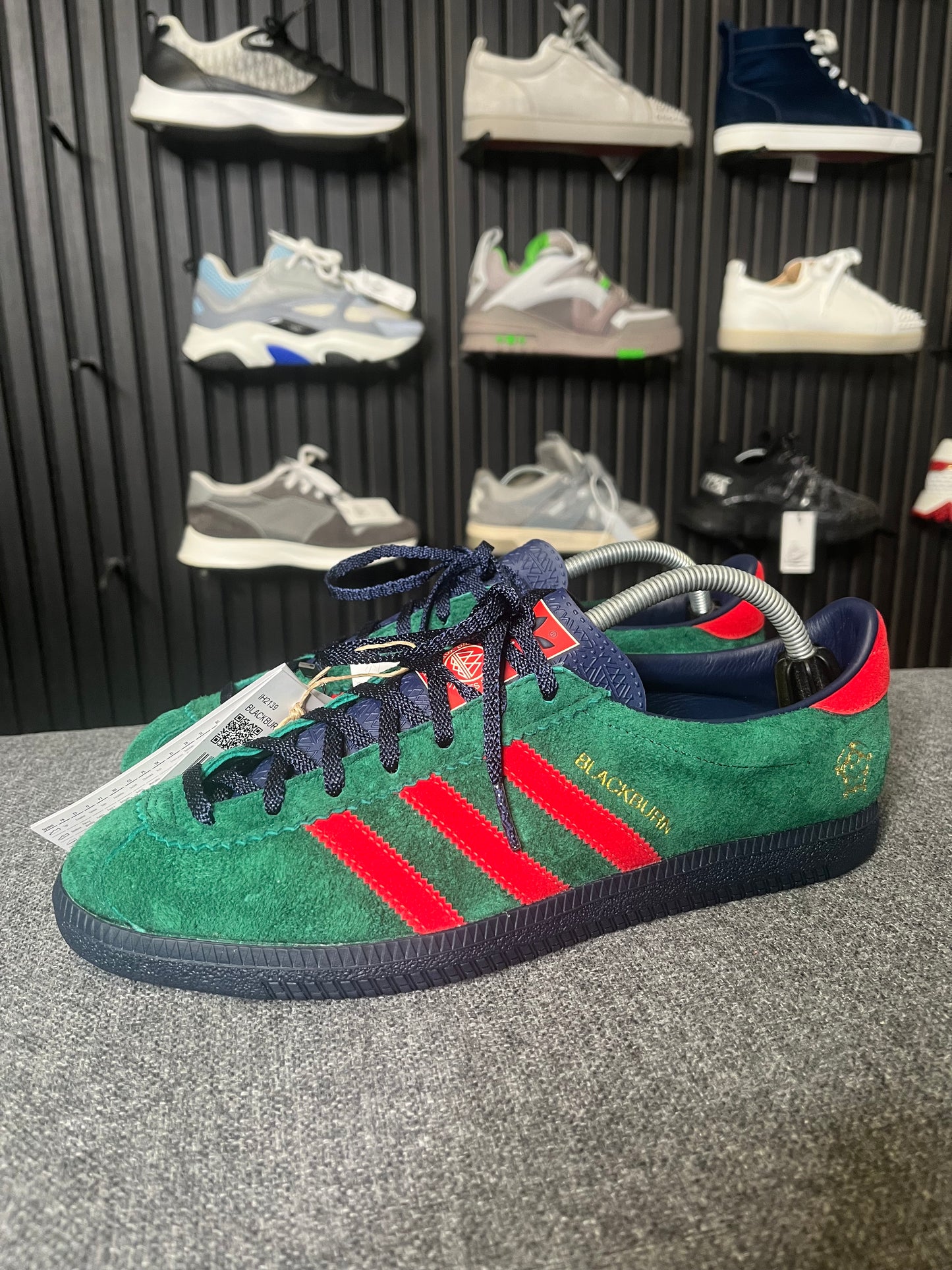 Adidas Blackburn Green UK 9 3456