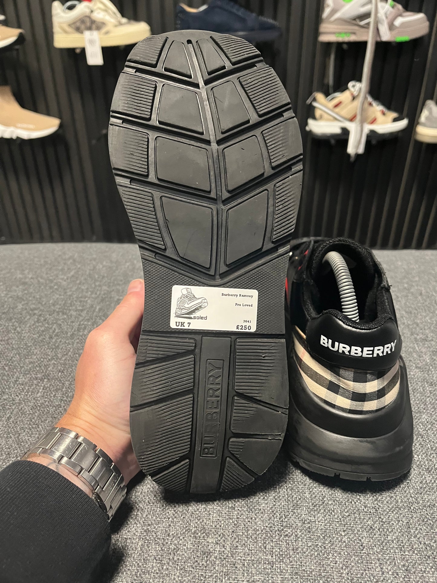 Burberry Ramsey Black UK7 3641
