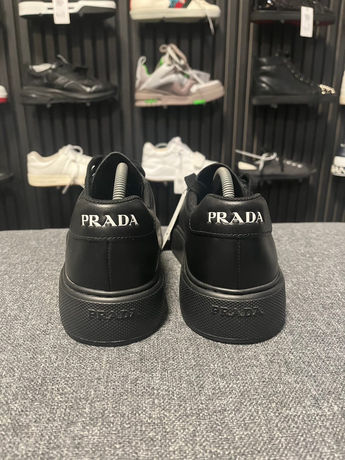 Prada Leather Trainers UK 9.5 3831