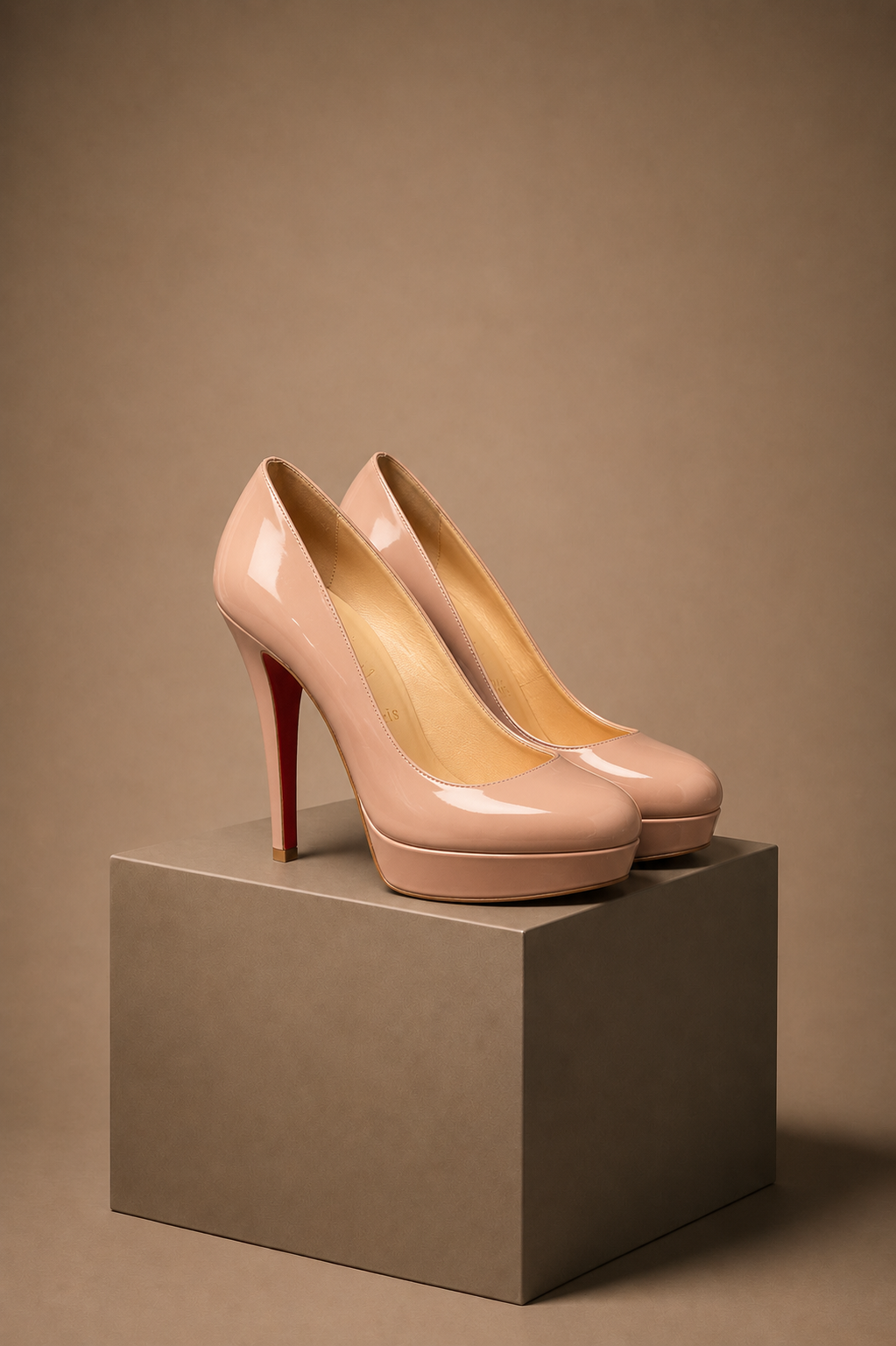 Christian Louboutin Nude UK 4 3540