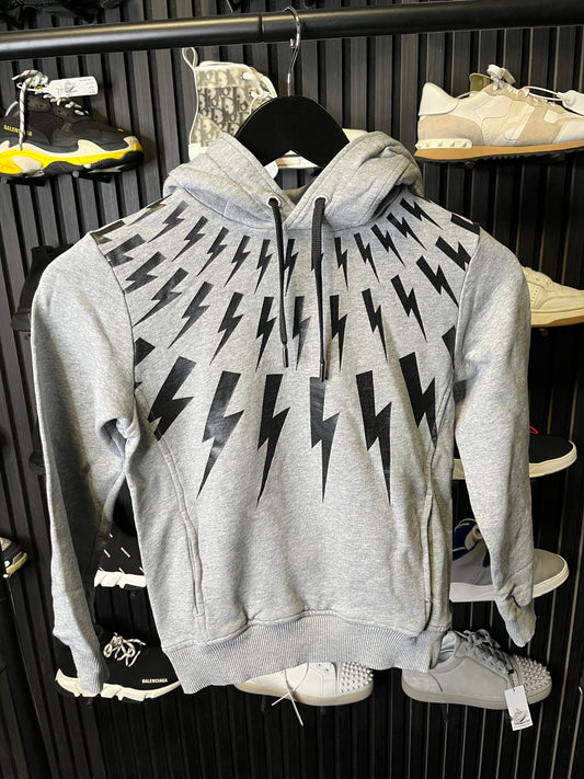 Neil Barrett Hooded Sweater Grey Age 8 3137