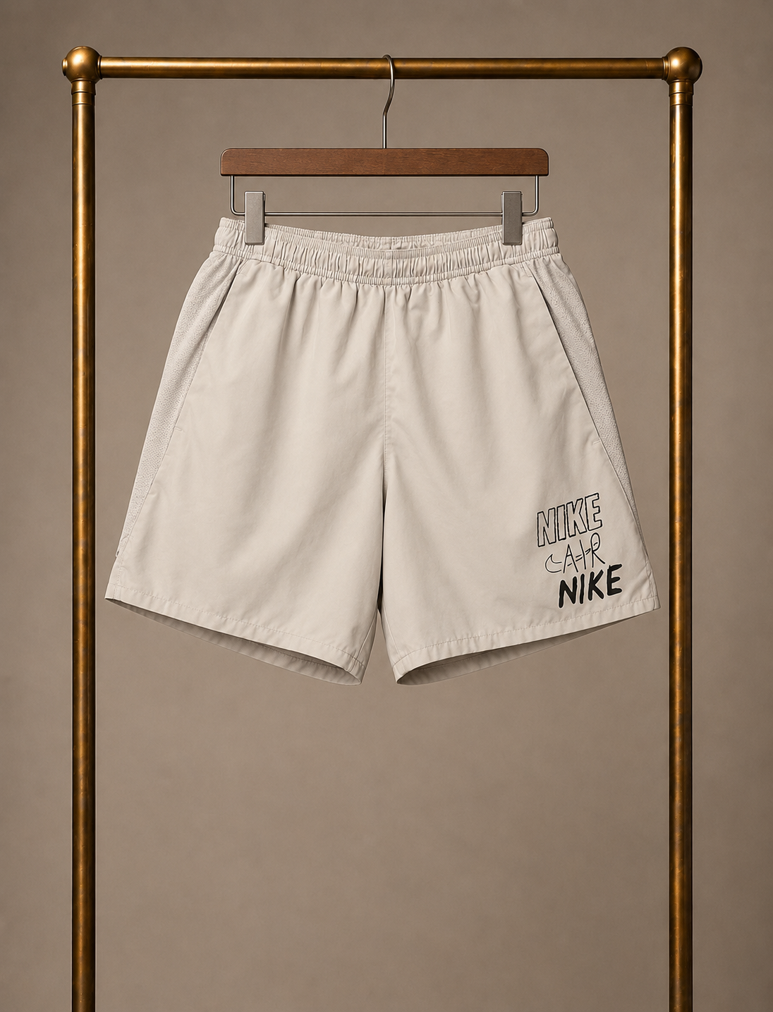 Nike Challenger Shorts Grey Medium 3509