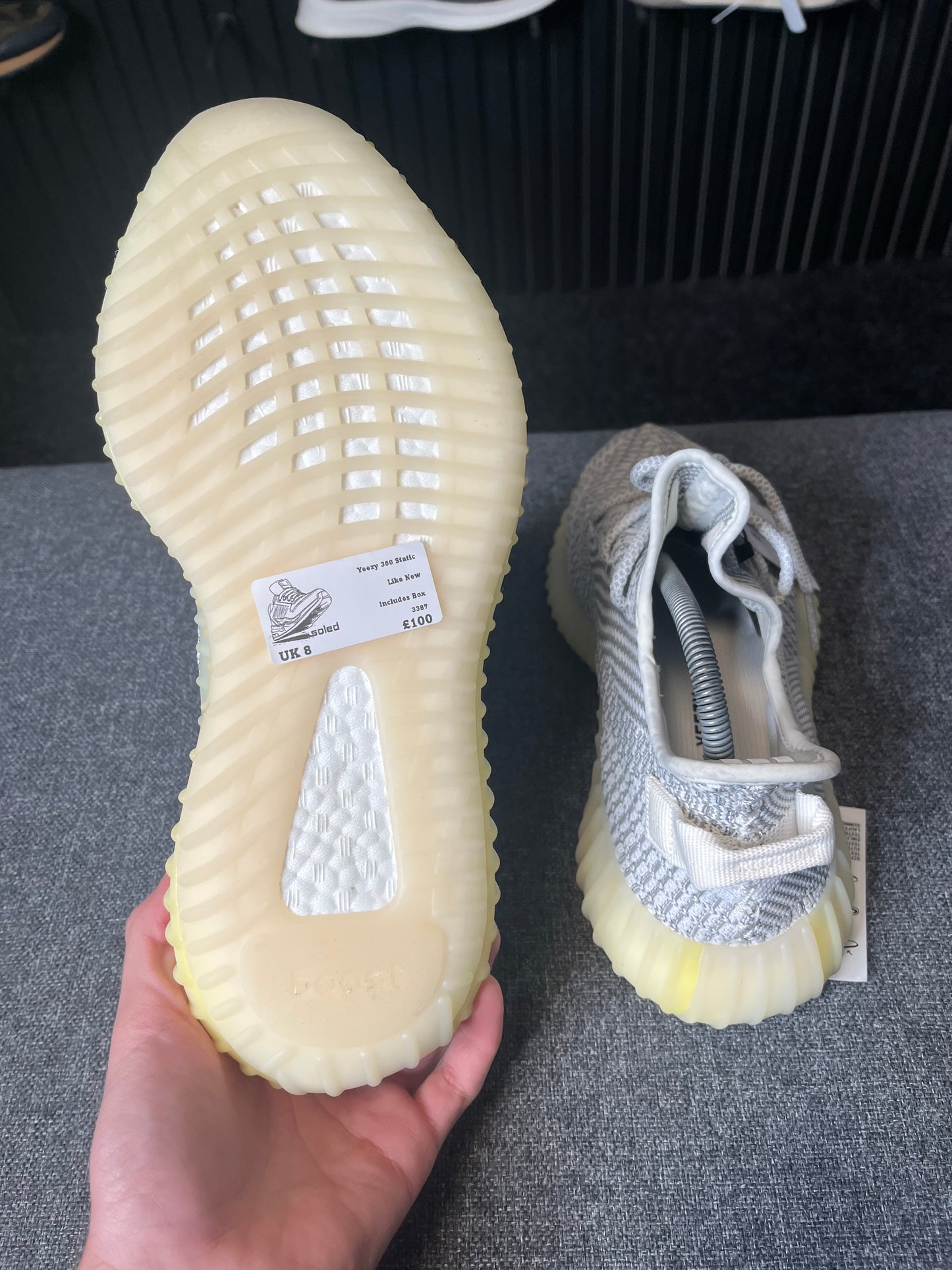 Yeezy 350 Static UK 8 3387