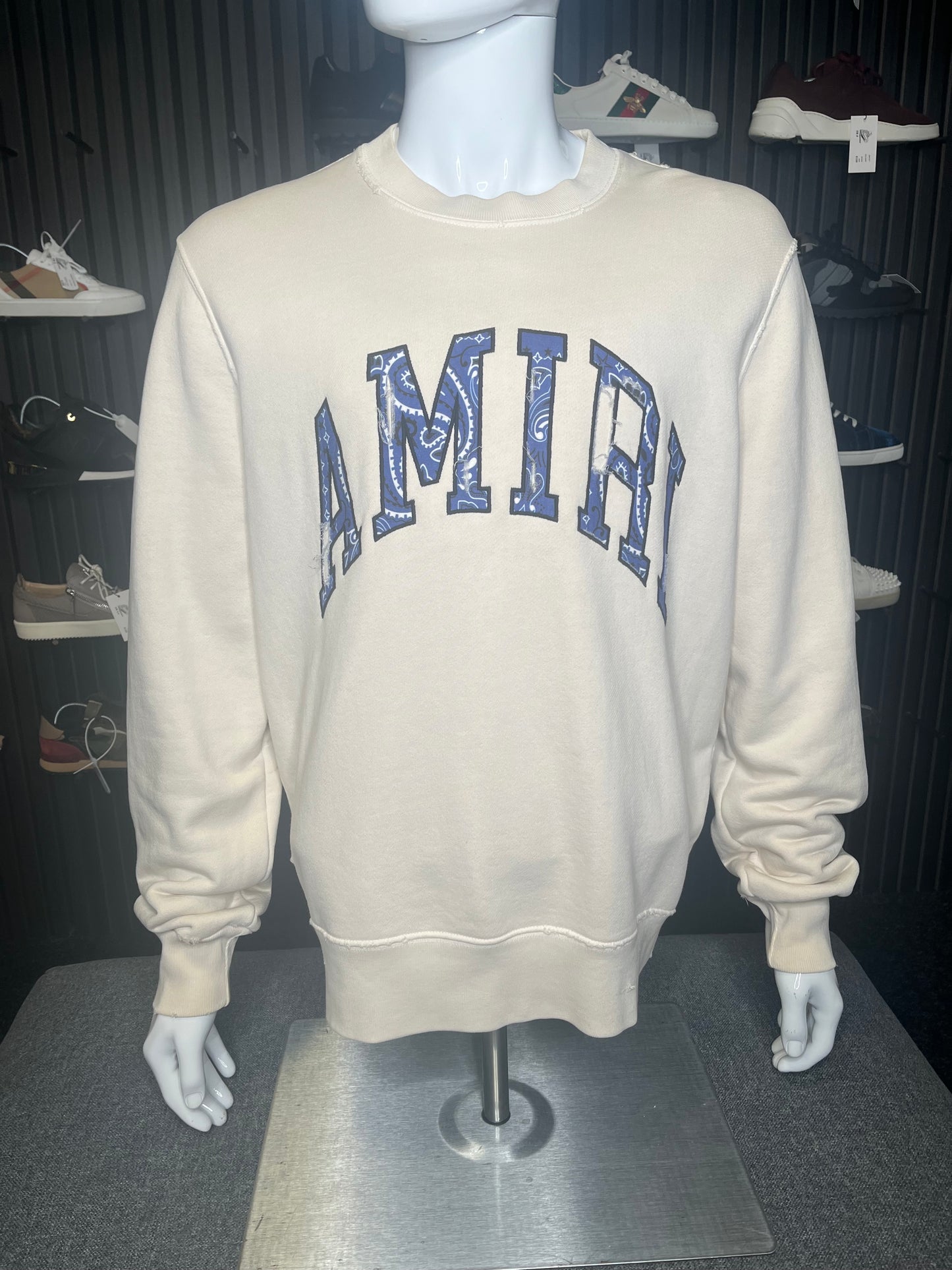 Amiri Bandana Sweater Small 3397