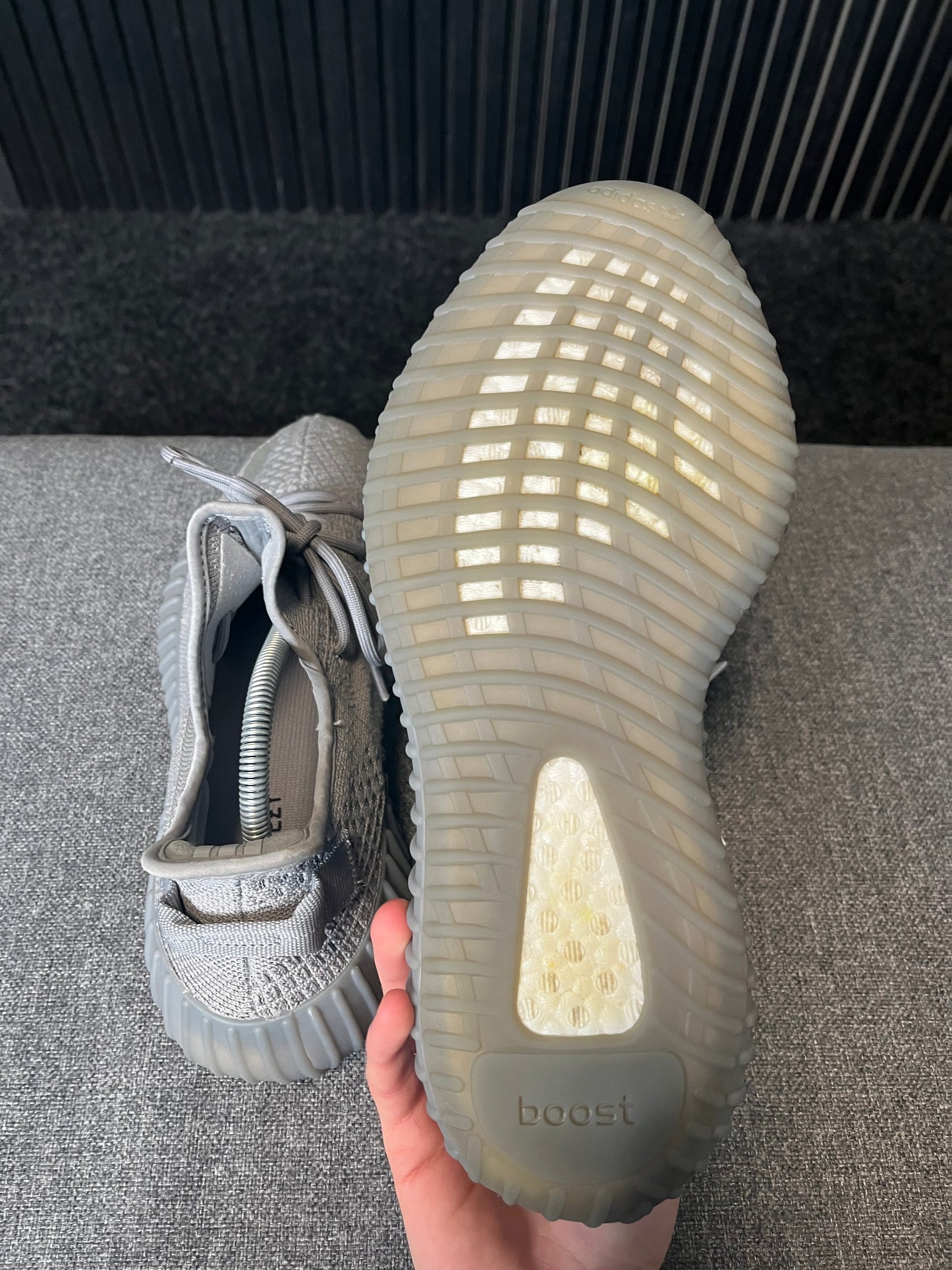 Yeezy 350 Steel Grey UK 10 2922