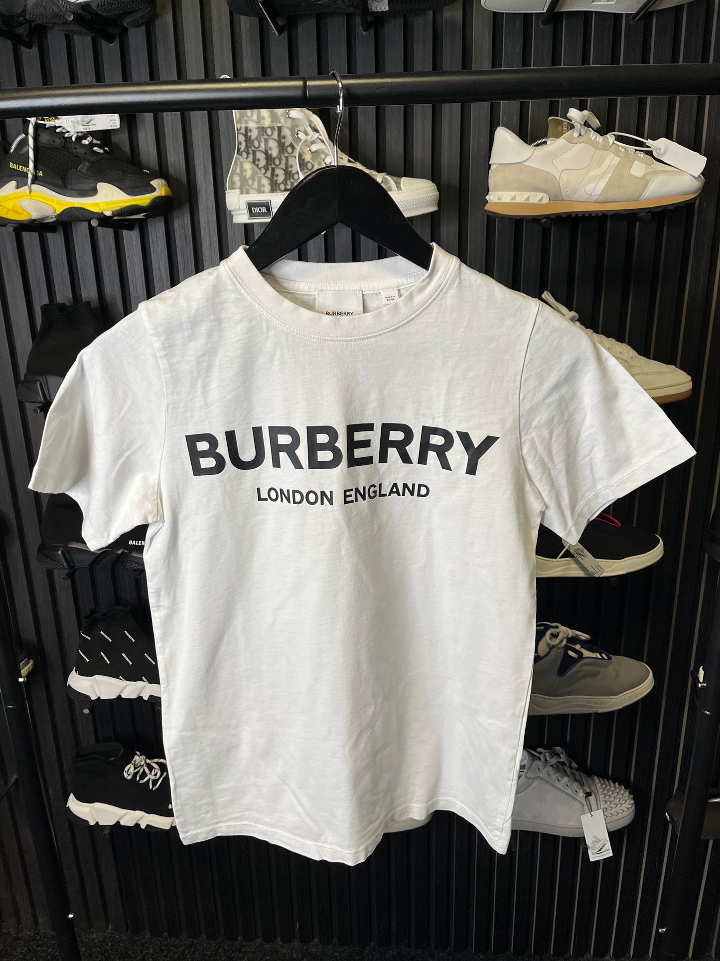 Burberry T-Shirt White Age 12 3162