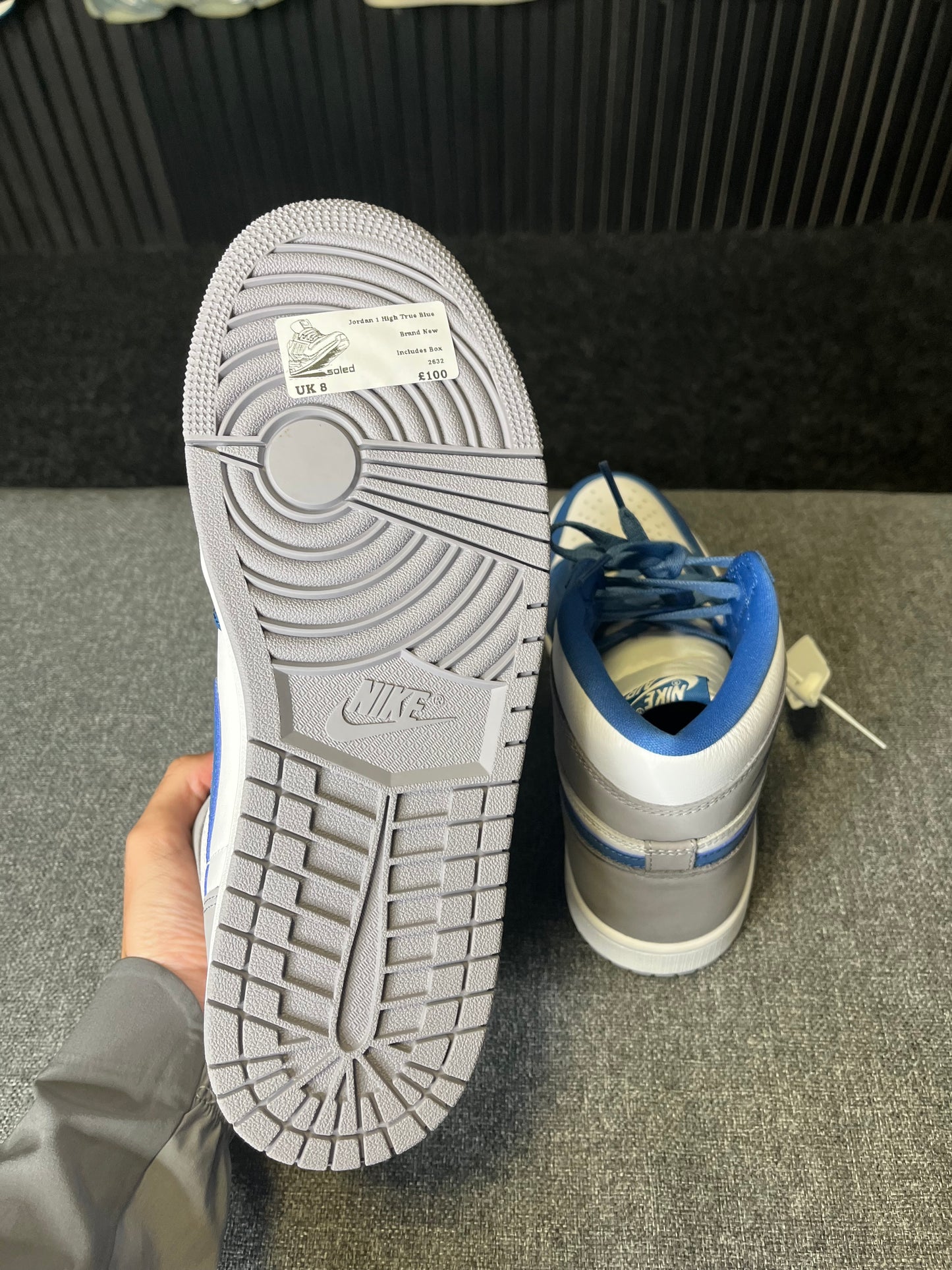 Jordan 1 High True Blue UK 8 2632