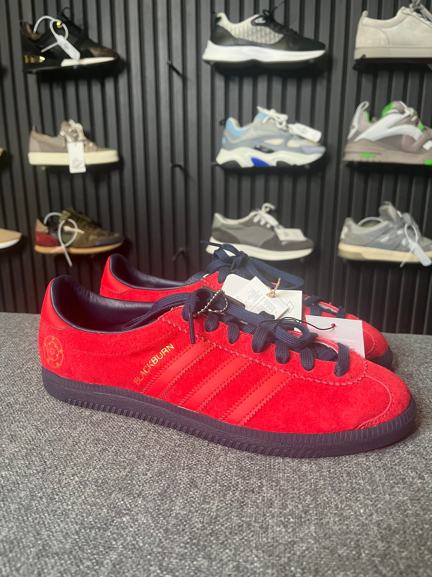 Adidas Blackburn Red UK 8.5 3458
