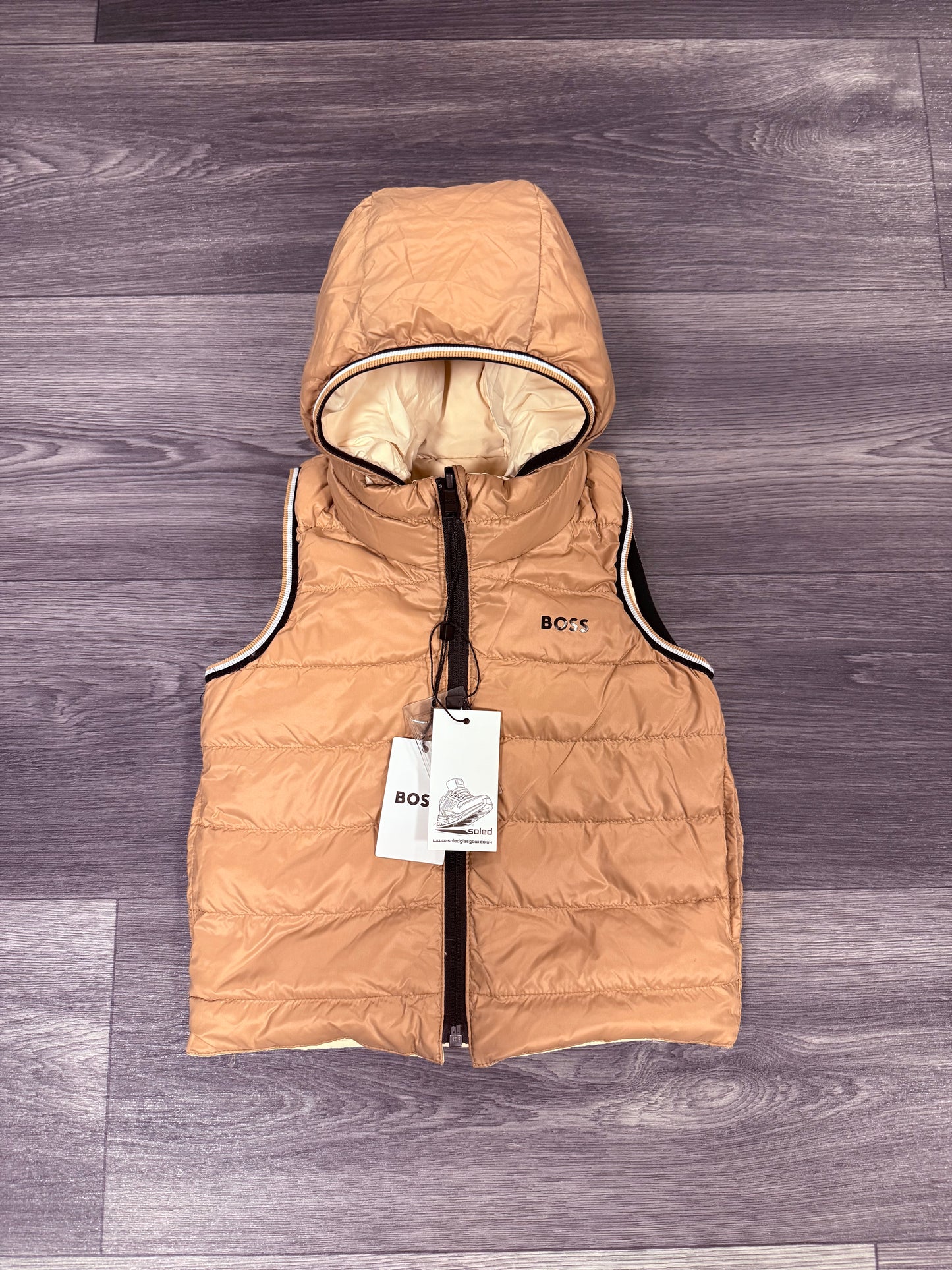 Hugo Boss Reversible Gilet + T-Shirt Age 2 3523