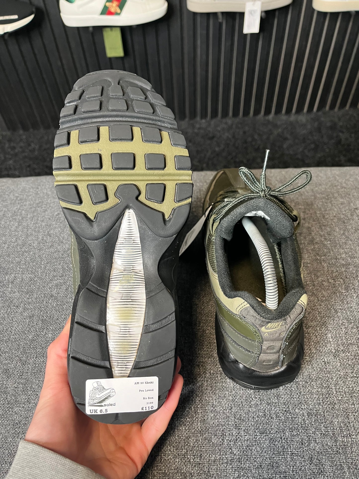 Air Max 95 Khaki UK 6.5 3199