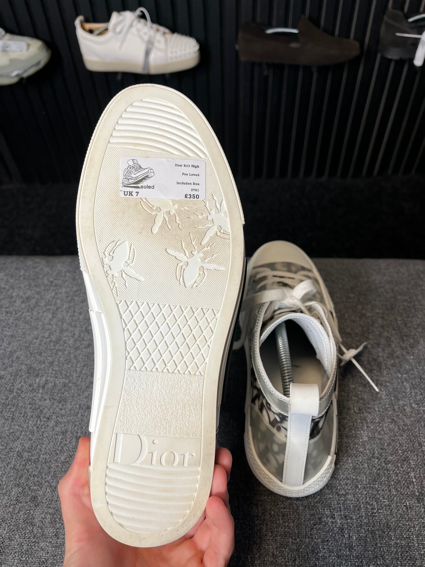 Dior B23 High UK 7 2791