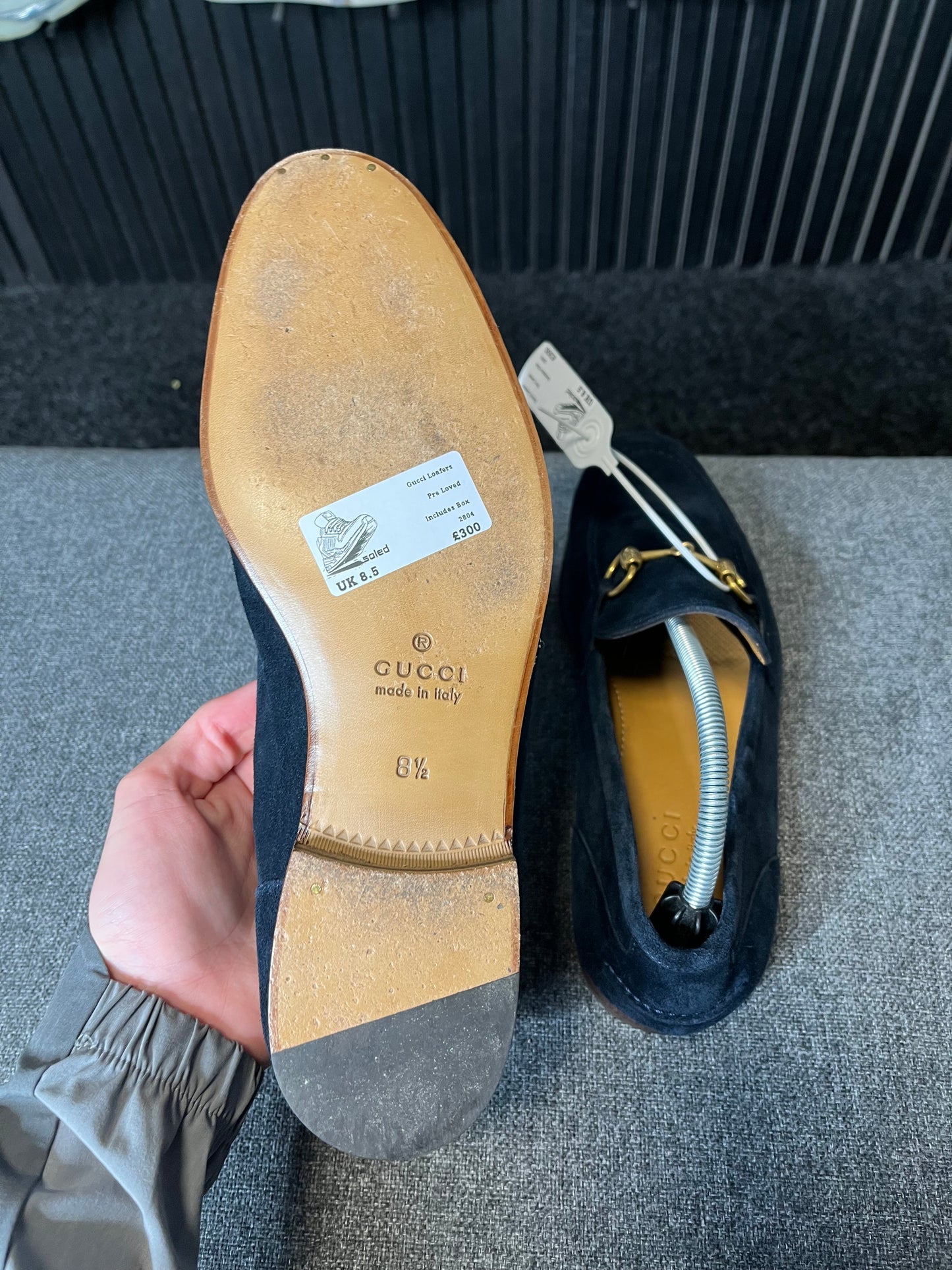 Gucci Suede Loafers UK 8.5 2804