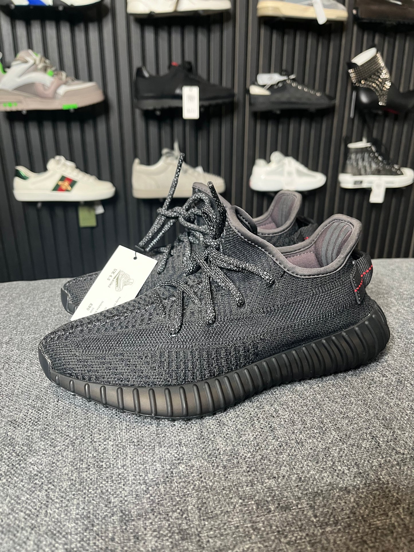 Yeezy 350 Black Static UK 4.5 3328