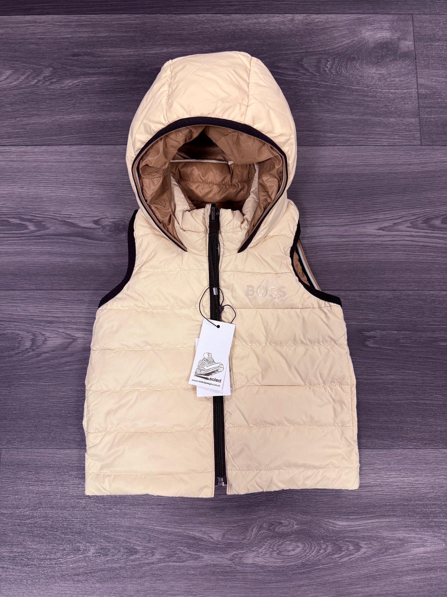 Hugo Boss Reversible Gilet + T-Shirt Age 2 3523