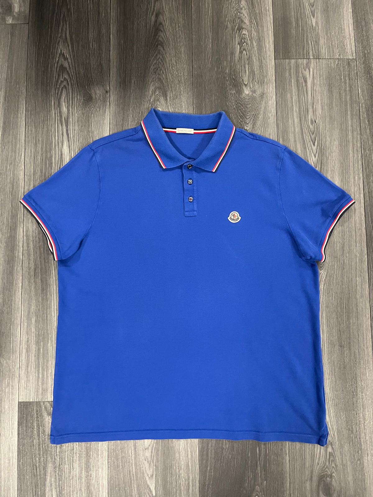 Moncler Polo Blue XXXL 3843