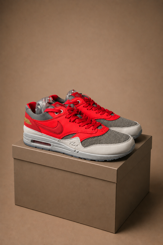 Air Max 1 Kiss Of Death Solar Red UK 9 3495