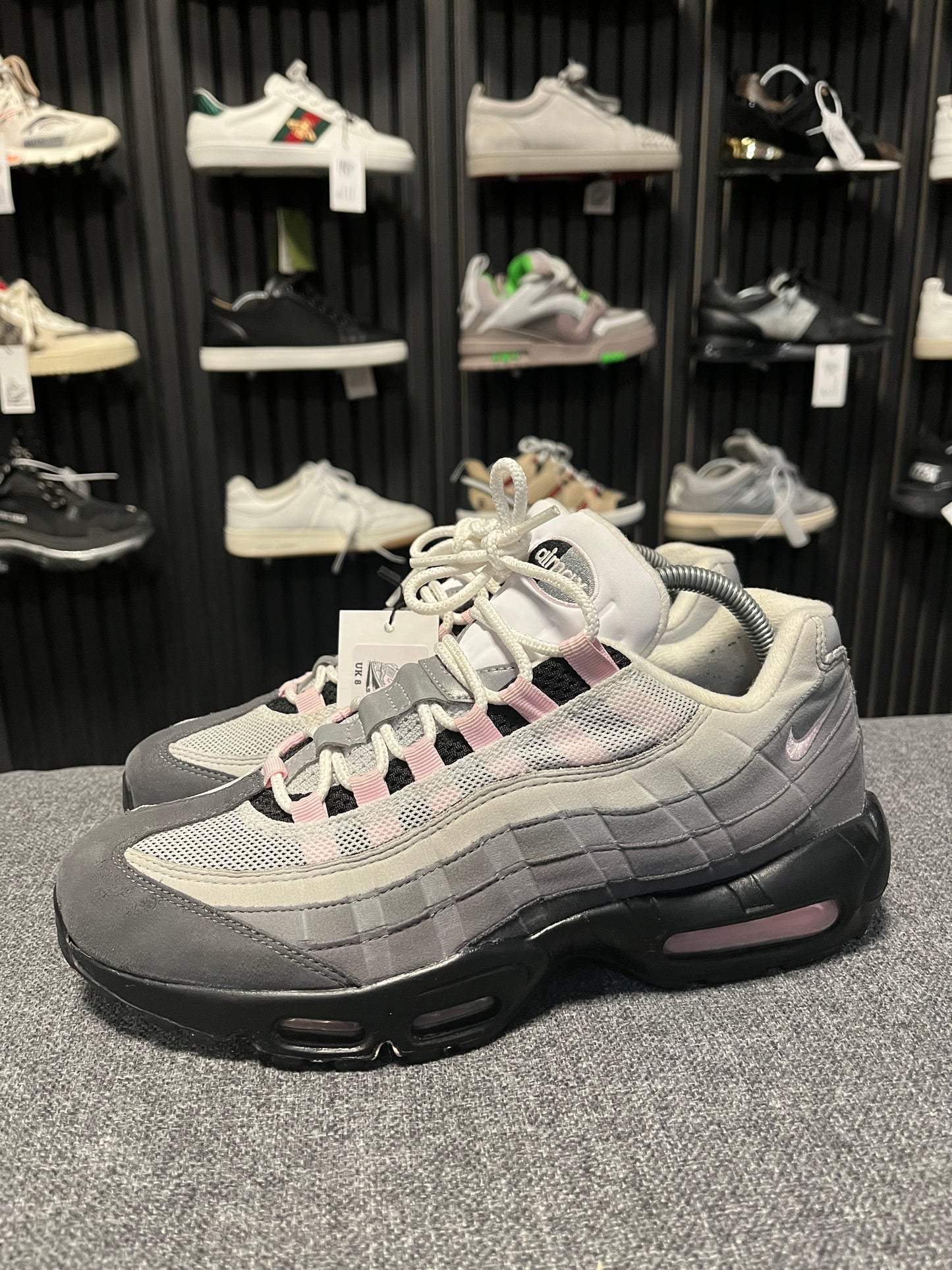 Air Max 95s Pink Foam UK 8 3626