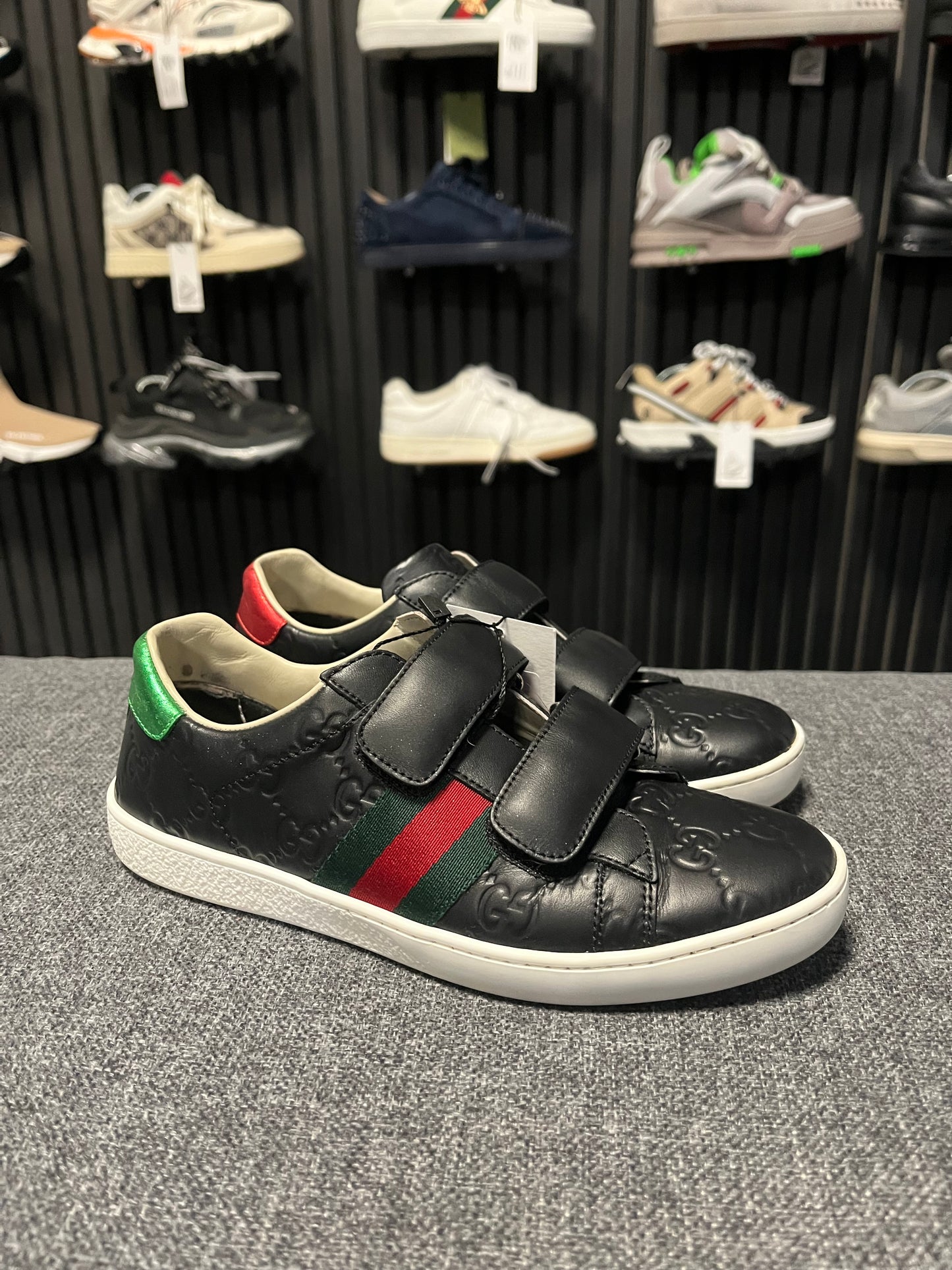 Gucci Velcro Sneakers UK 1 3632