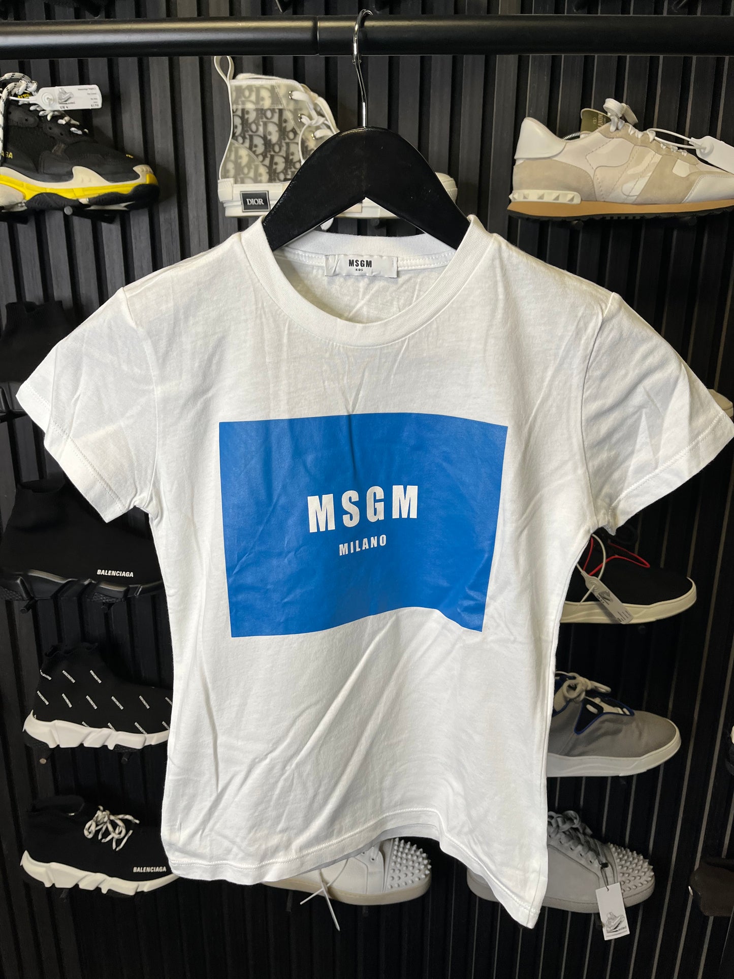 MSGM T-Shirt White Age 8 3147