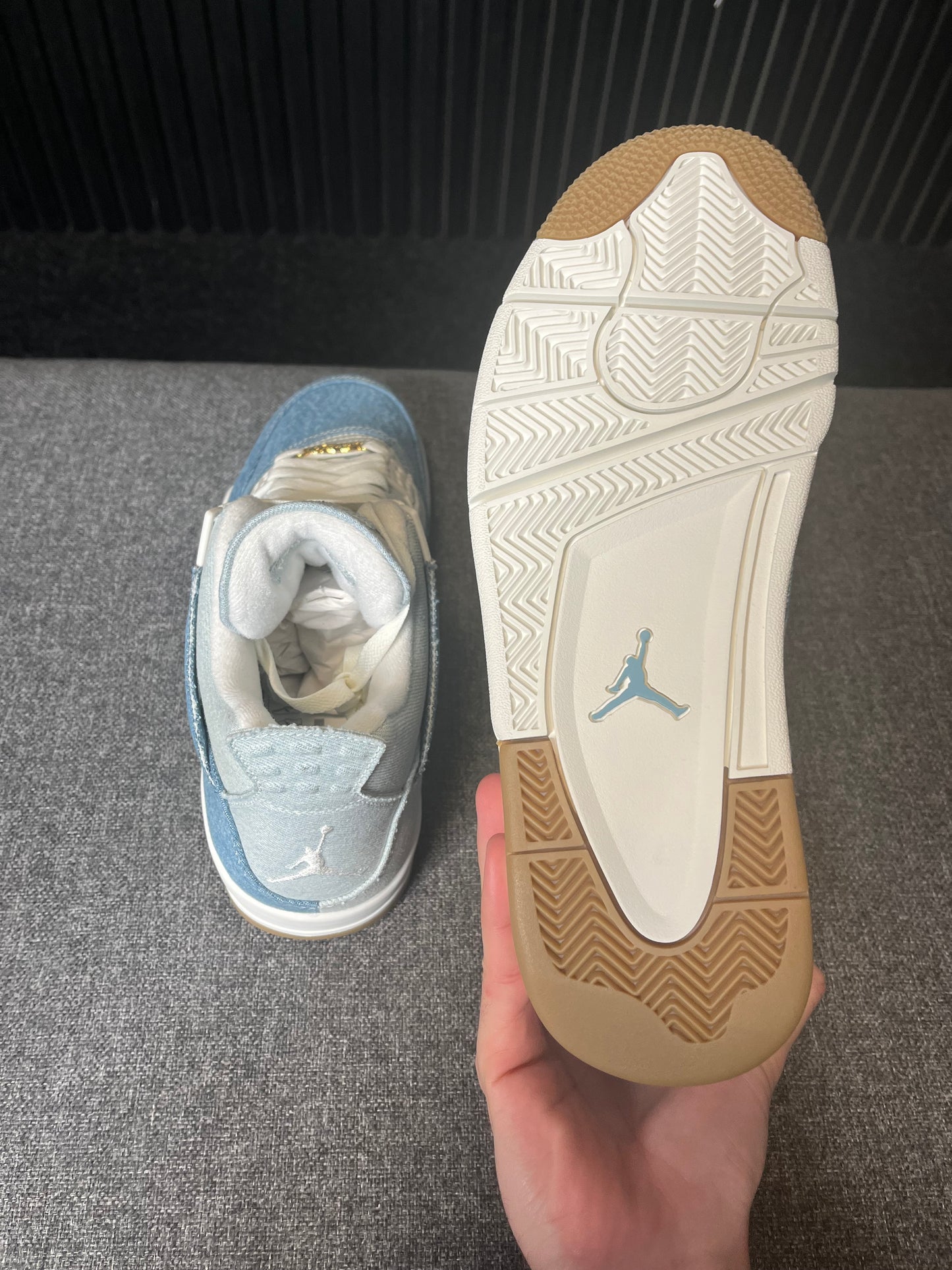 Nike Jordan 4 Sail Gum UK 9 3439