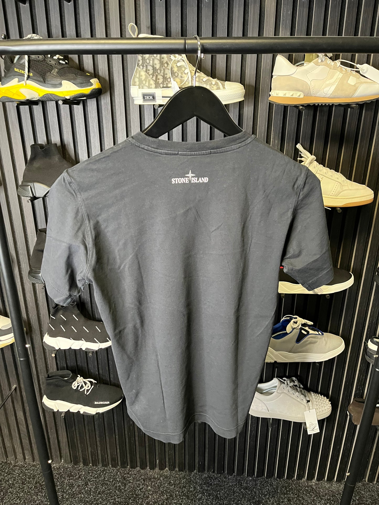 Stone Island T-Shirt Black Age 12 3157