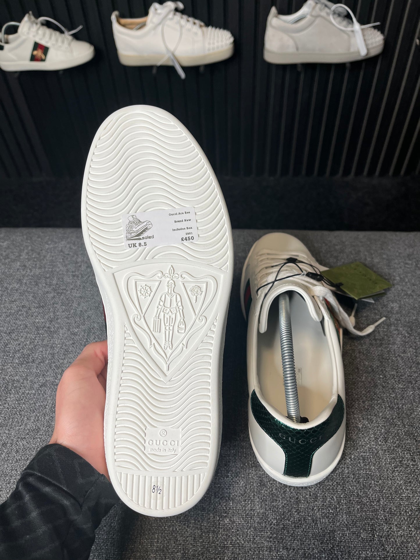 Gucci Ace Bee UK 8.5 2951