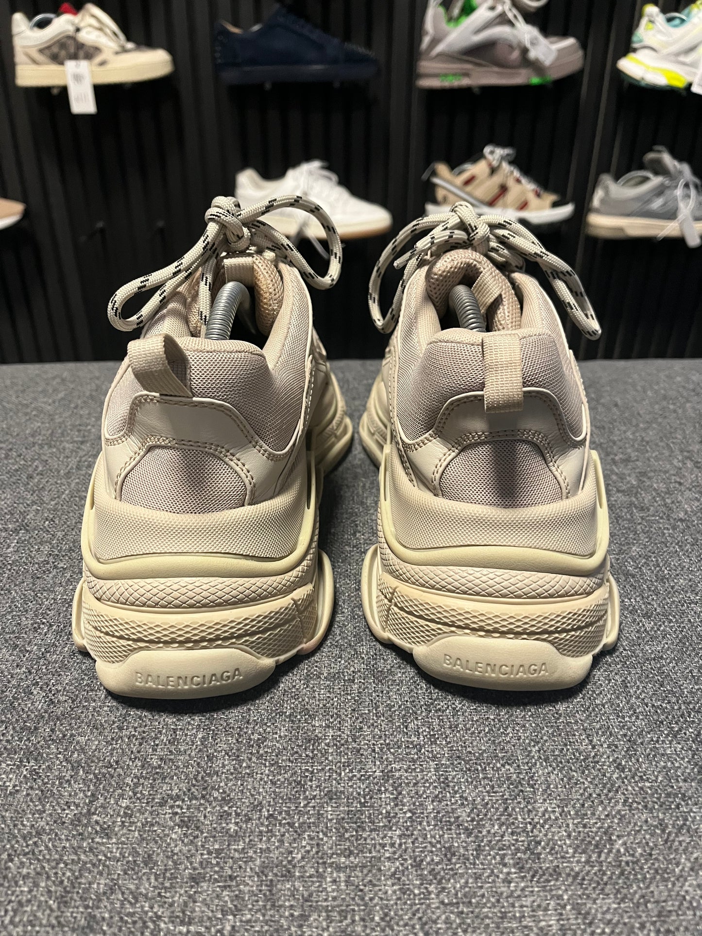 Balenciaga Triple S Beige UK8 3647