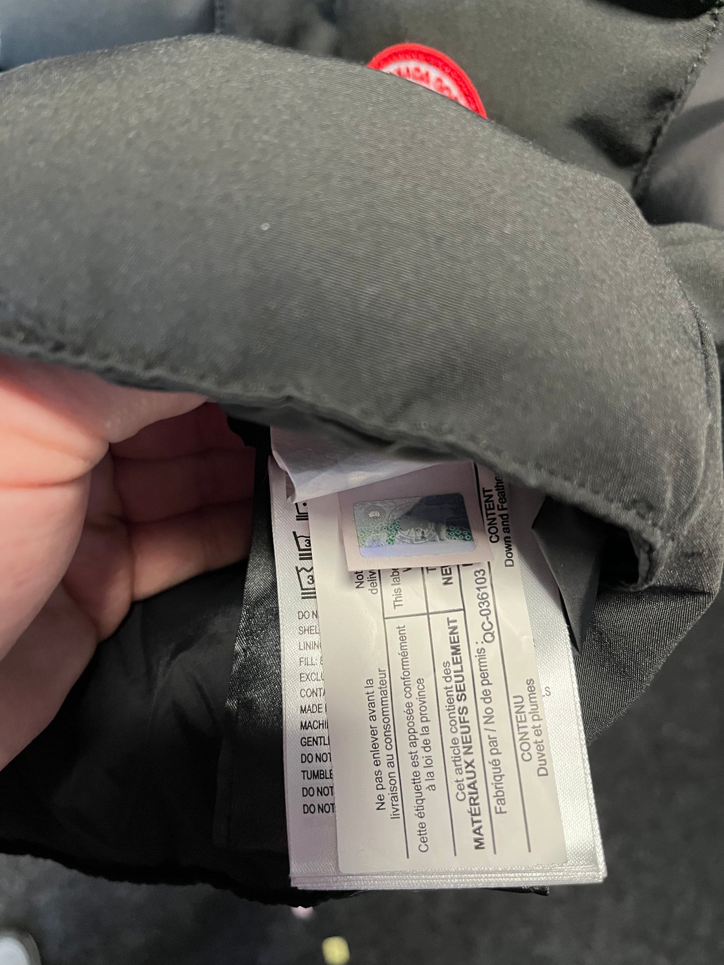 Canada Goose Gilet Black Age 10-12 2763