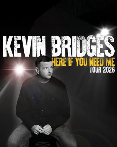 2x Kevin Bridges Tickets Football Card (27/10/26)